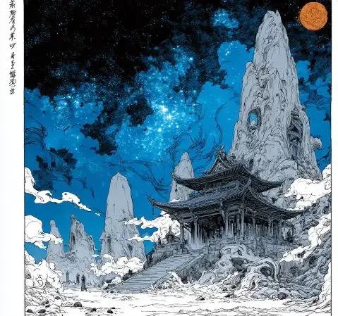 断罪者手札漫画封面，侦探在雨夜拿着笔记本站在案发现场